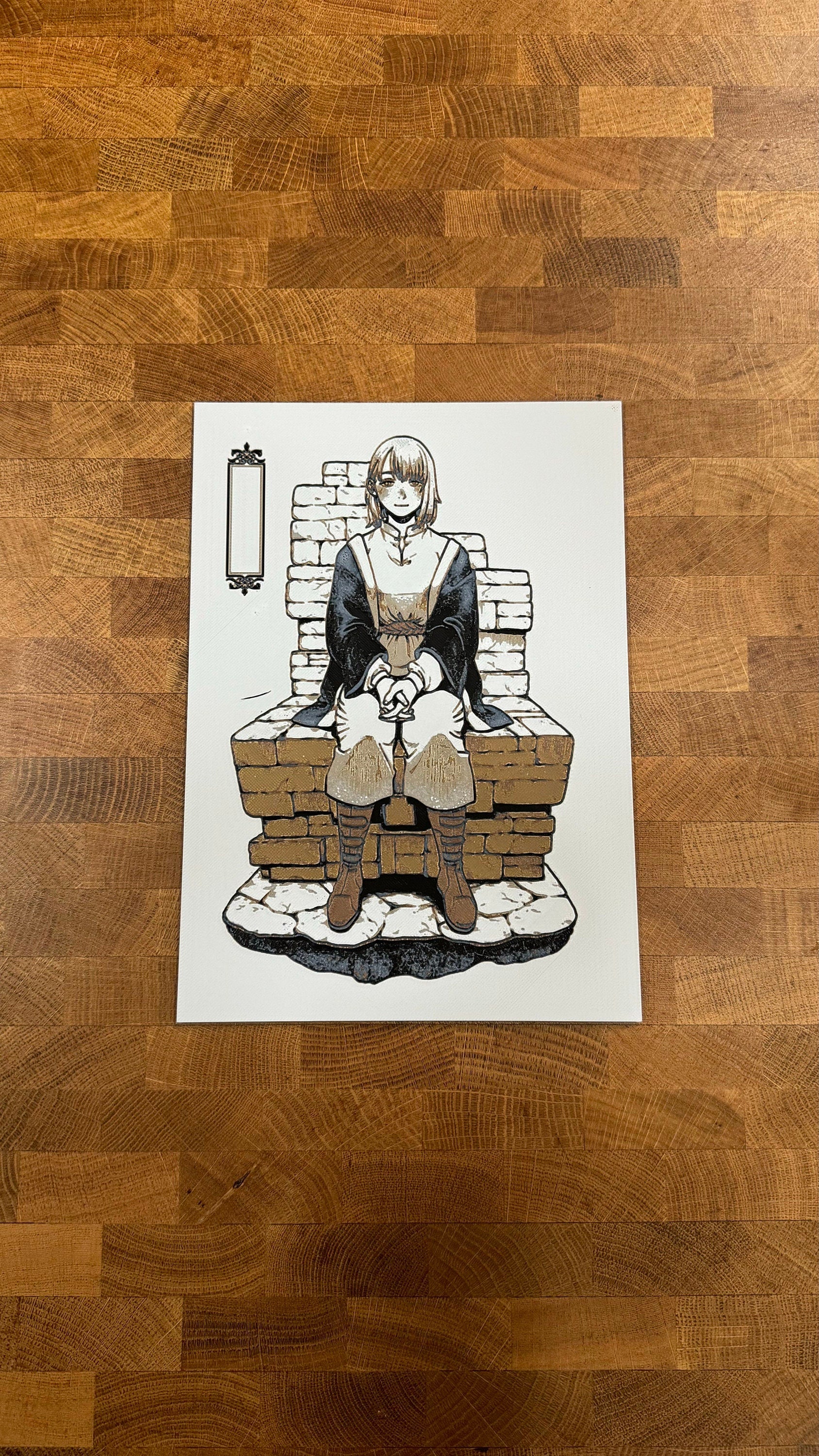 Falin Metallic 3D Poster Art Print - photo 1 (photos/photo_01.jpg)