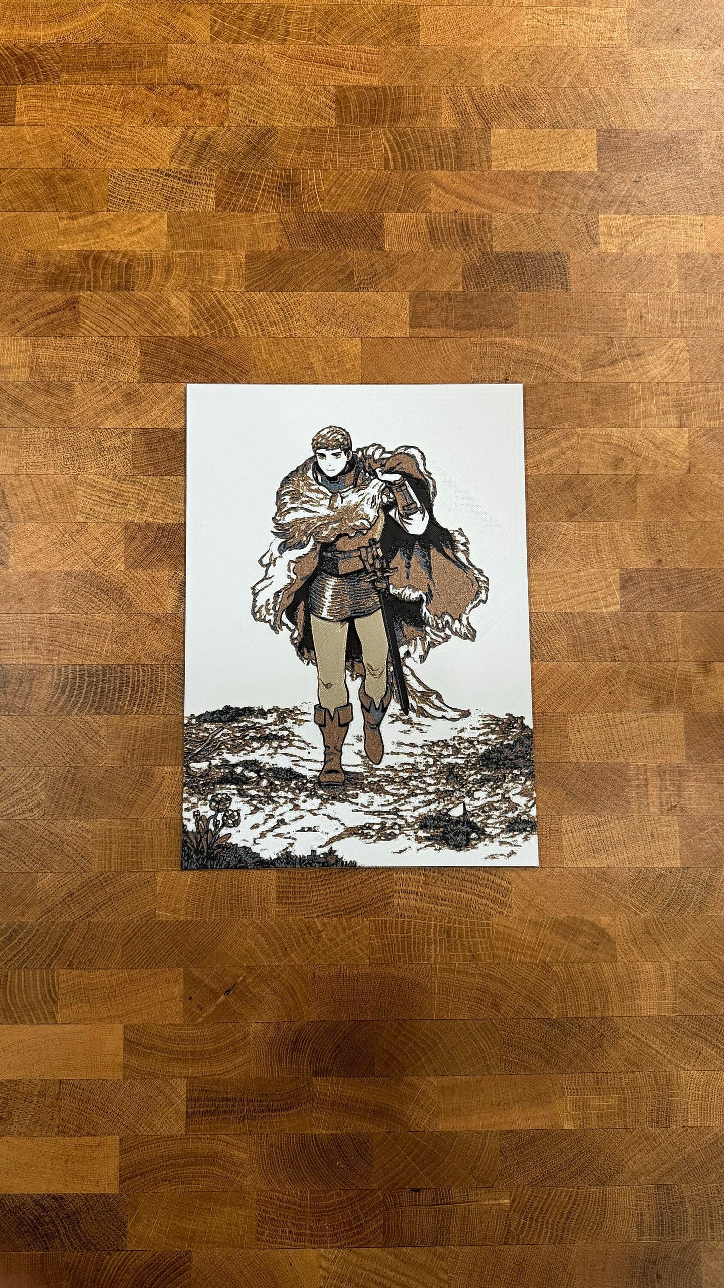 Laios Strong Metallic 3D Poster Art Print - photo 1 (photos/photo_01.jpg)