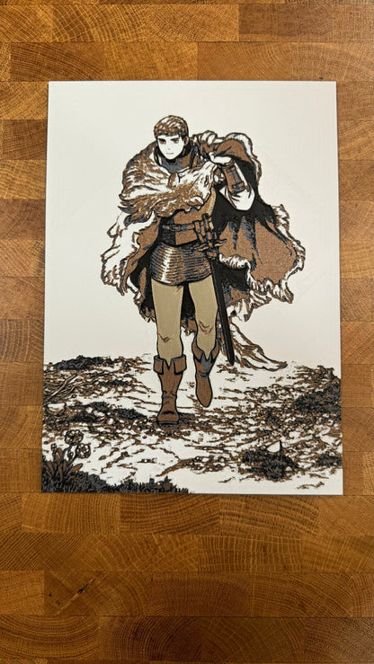 Laios Strong Metallic 3D Poster Art Print - photo 3 (photos/photo_03.jpg)