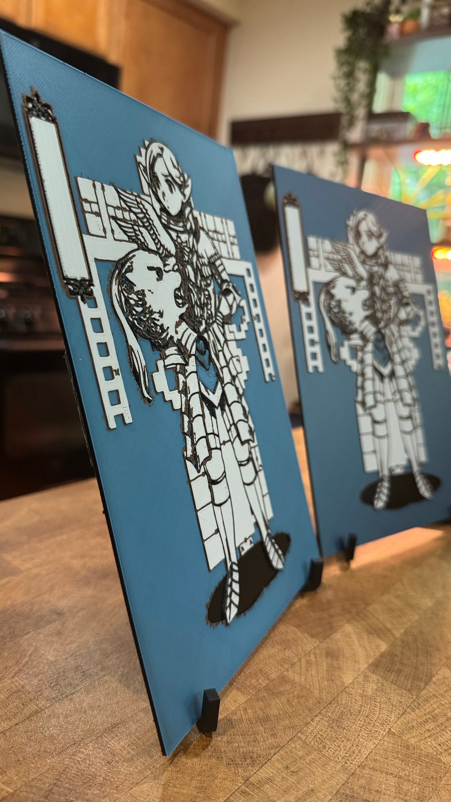 Marcille Armor Metallic 3D Poster Art Print - photo 6 (photos/photo_06.jpg)