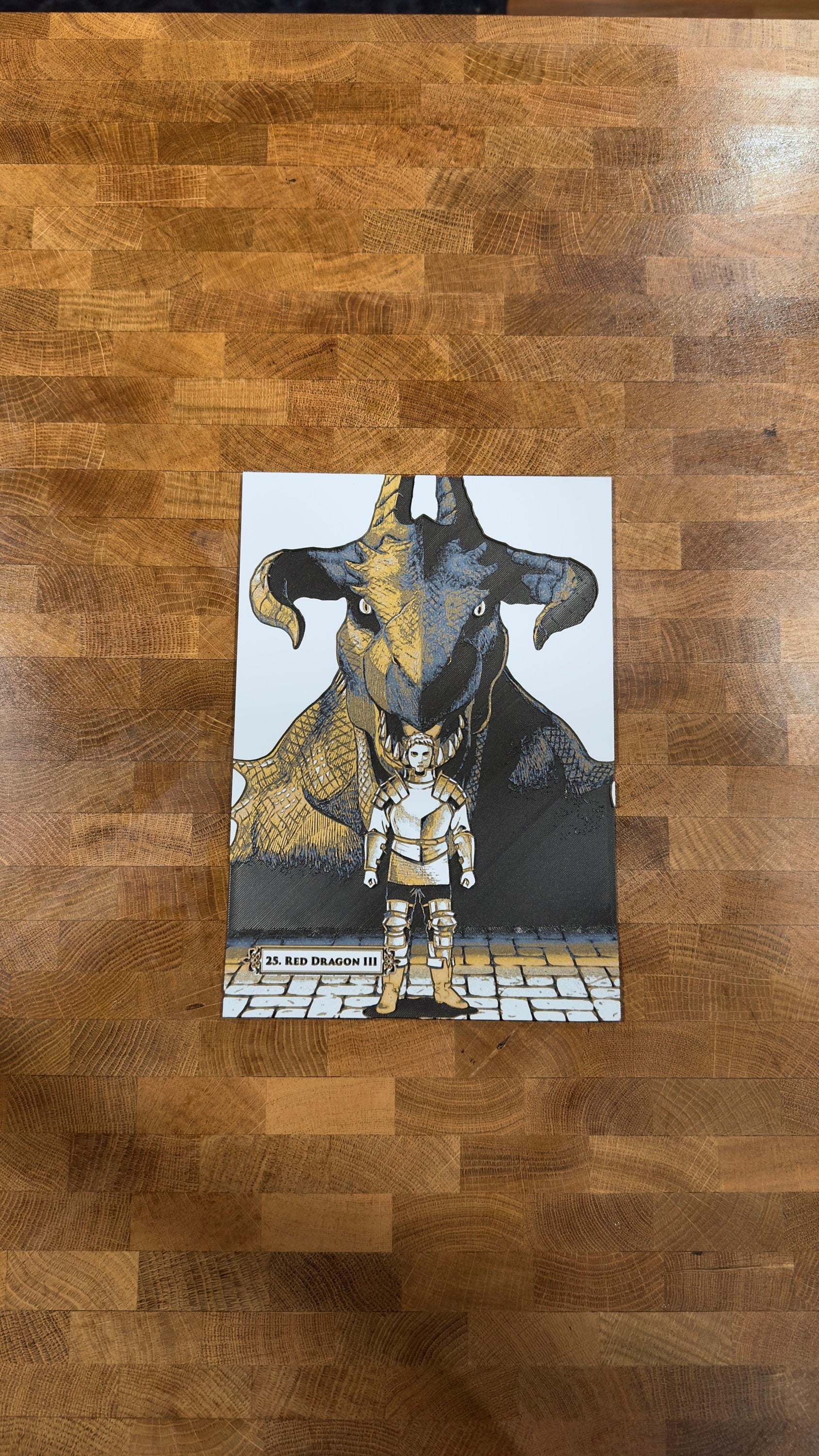 Laios Metallic 3D Poster Art Print - photo 1 (photos/photo_01.jpg)
