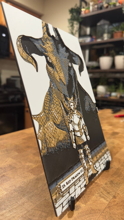 Laios Metallic 3D Poster Art Print - photo 3 (photos/photo_03.jpg)