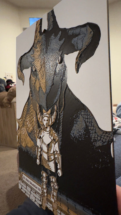 Laios Metallic 3D Poster Art Print - photo 6 (photos/photo_06.jpg)