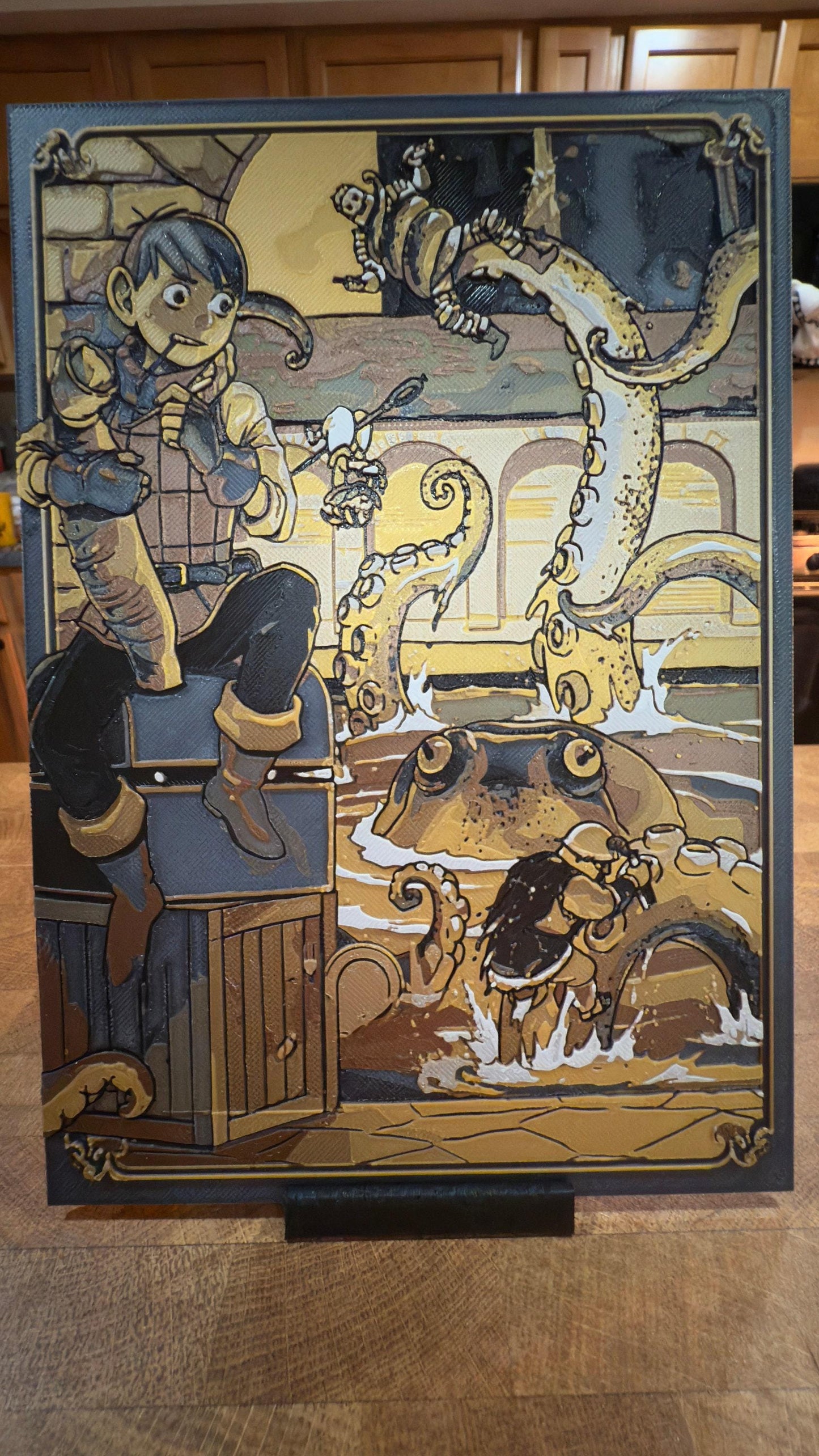 Chilchuck Volume 3 Metallic 3D Poster Art Print - photo 2 (photos/photo_02_volume03.jpg)