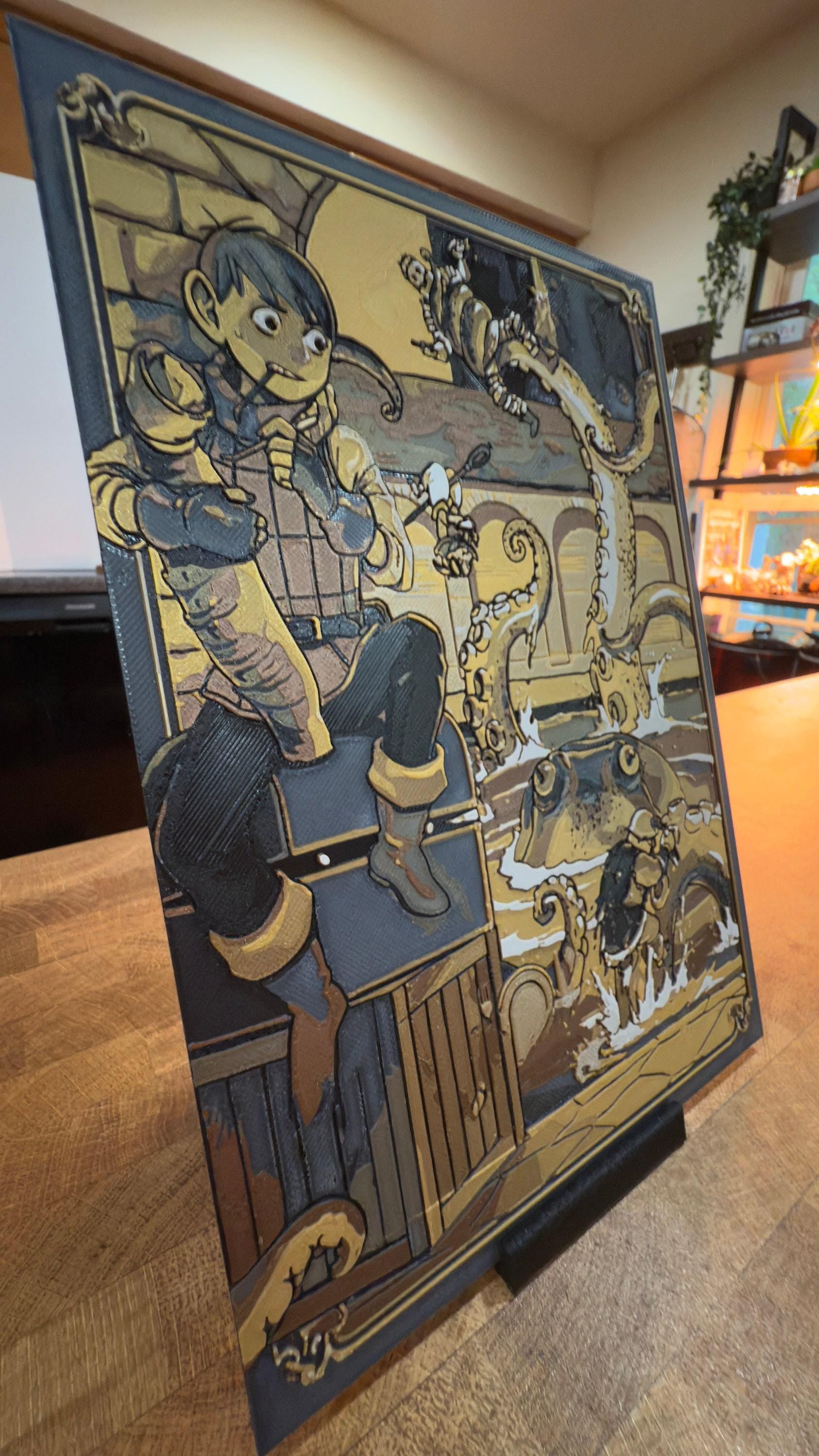 Chilchuck Volume 3 Metallic 3D Poster Art Print - photo 3 (photos/photo_03_volume03.jpg)