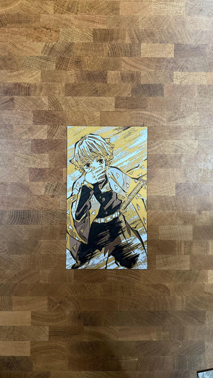 Zenitsu 3D Poster Print Art - photo 1 (photos/photo_01.jpg)