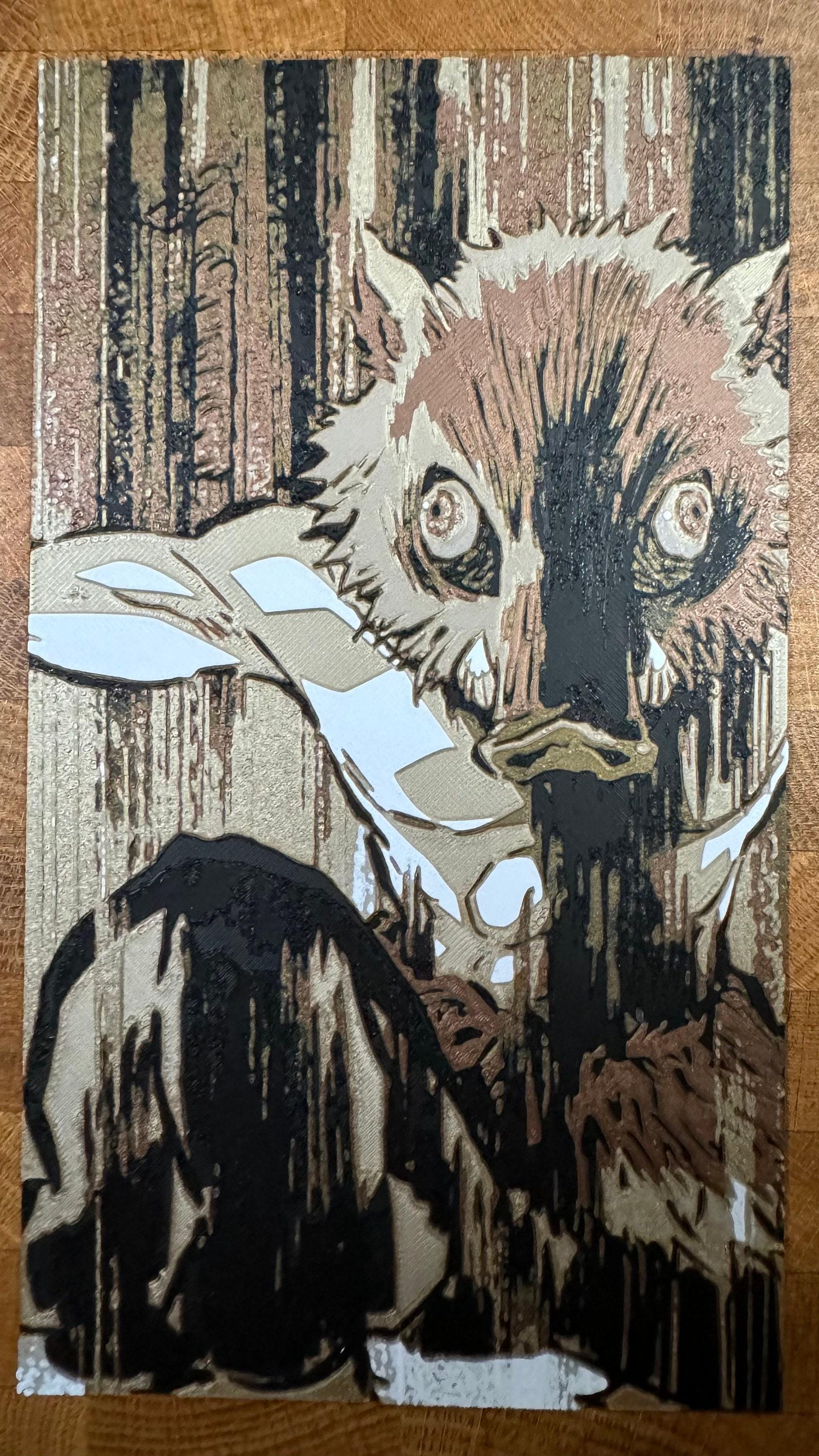 Inosuke Hashibira 3D Poster Art Print - photo 2 (photos/photo_02.jpg)