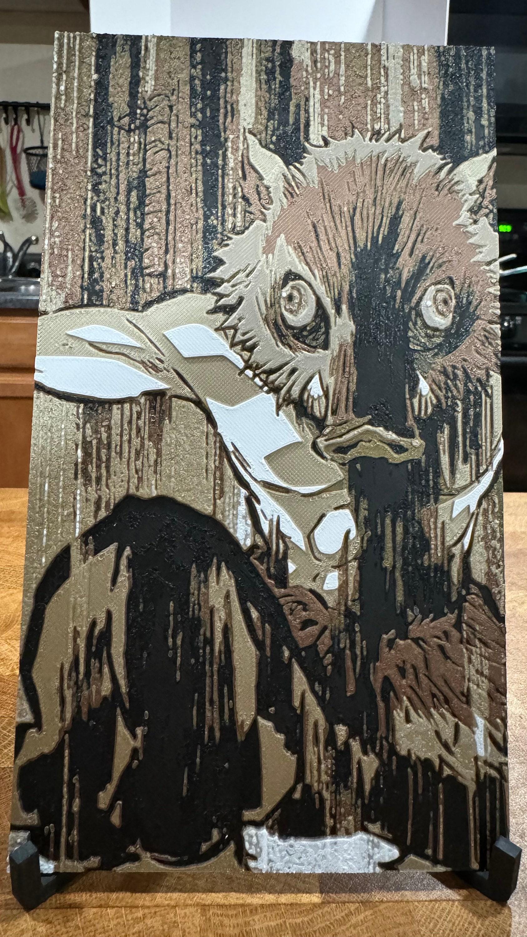 Inosuke Hashibira 3D Poster Art Print - photo 3 (photos/photo_03.jpg)