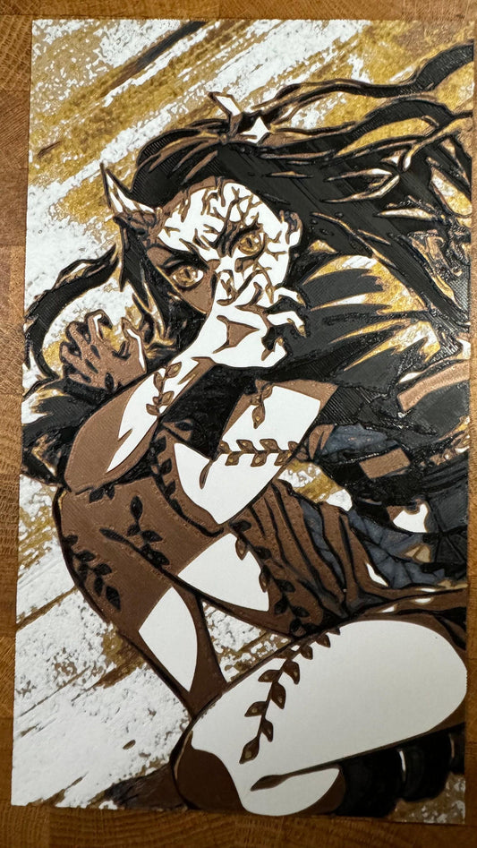 Nezuko 3D Poster Art Print - photo 2 (photos/photo_02.jpg)