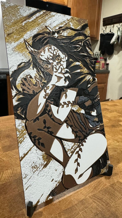Nezuko 3D Poster Art Print - photo 3 (photos/photo_03.jpg)