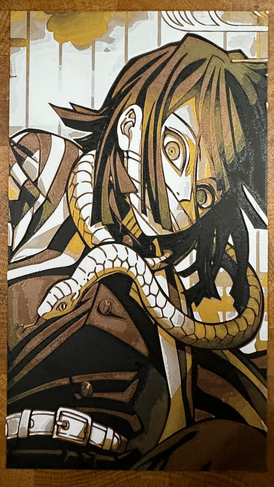 Serpent Hashira 3D Poster Art Print - photo 2 (photos/photo_02.jpg)
