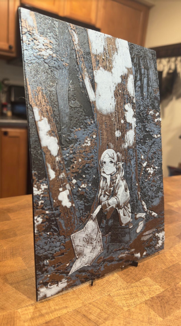 Frieren Chapter 2 Cover Metallic 3D Poster Print - photo 3 (photos/photo_03.jpg)