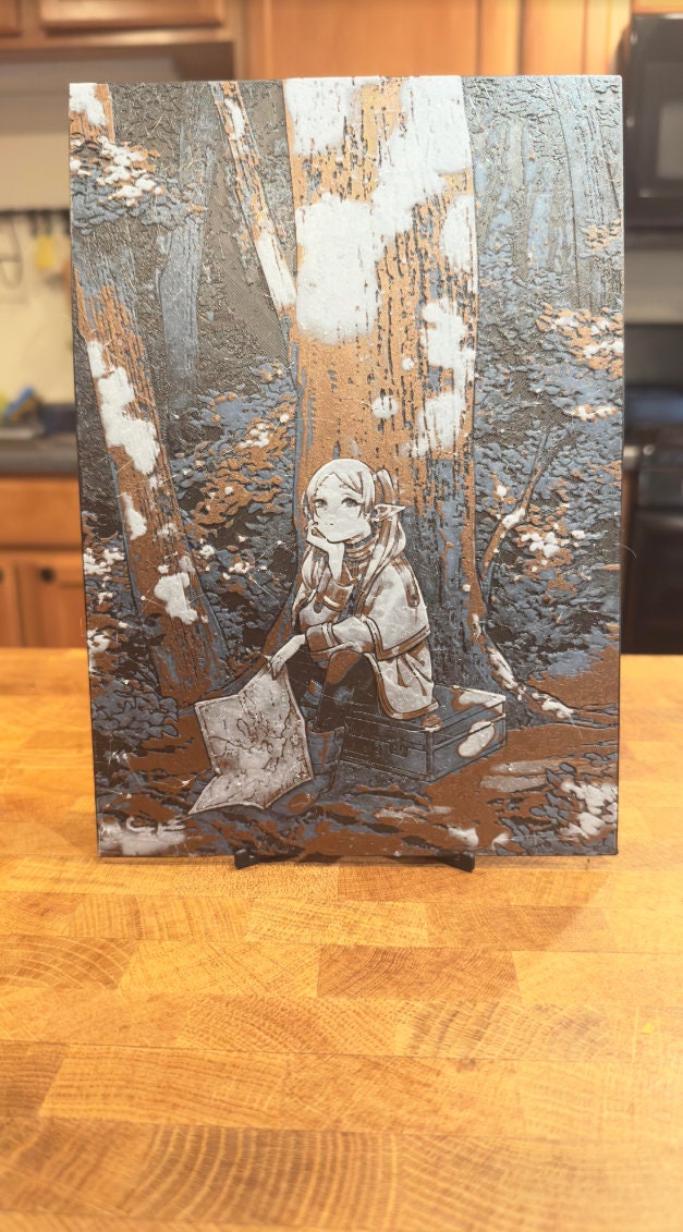 Frieren Chapter 2 Cover Metallic 3D Poster Print - photo 4 (photos/photo_04.jpg)