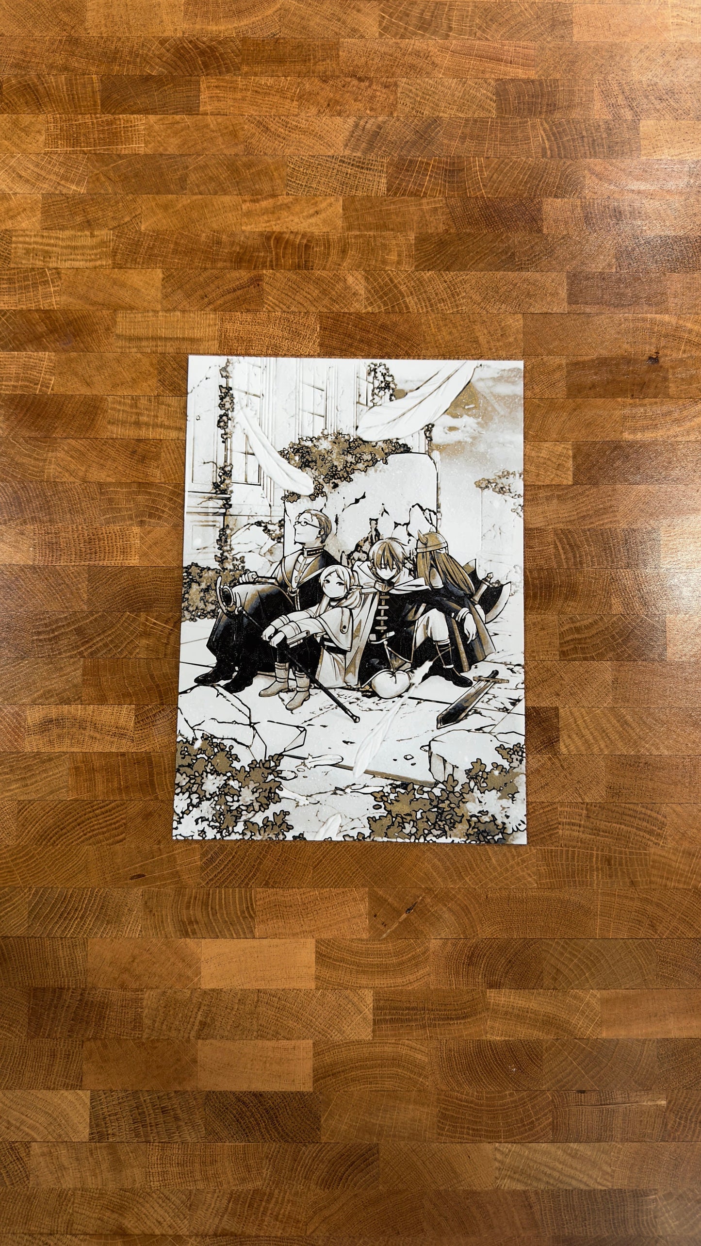 Frieren Volume 1 Cover Metallic 3D Poster Print - photo 5 (photos/photo_05.jpg)
