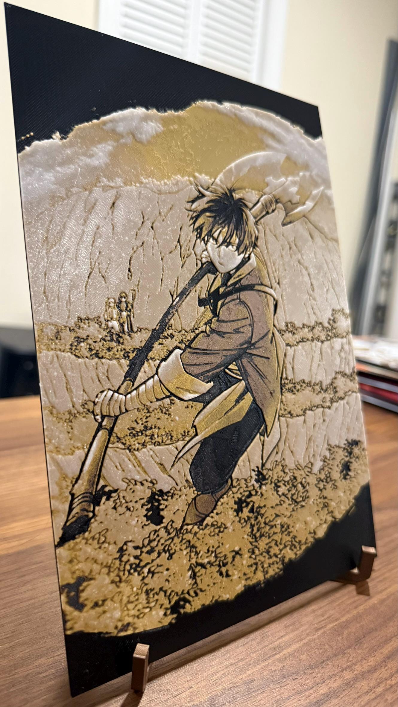 Hero Stark Frieren Metallic 3D Poster Print - photo 7 (photos/photo_07.jpg)