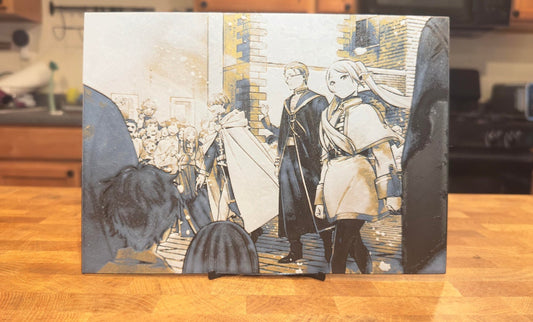 Frieren Metallic 3D Poster Print Art - photo 2 (photos/photo_02.jpg)