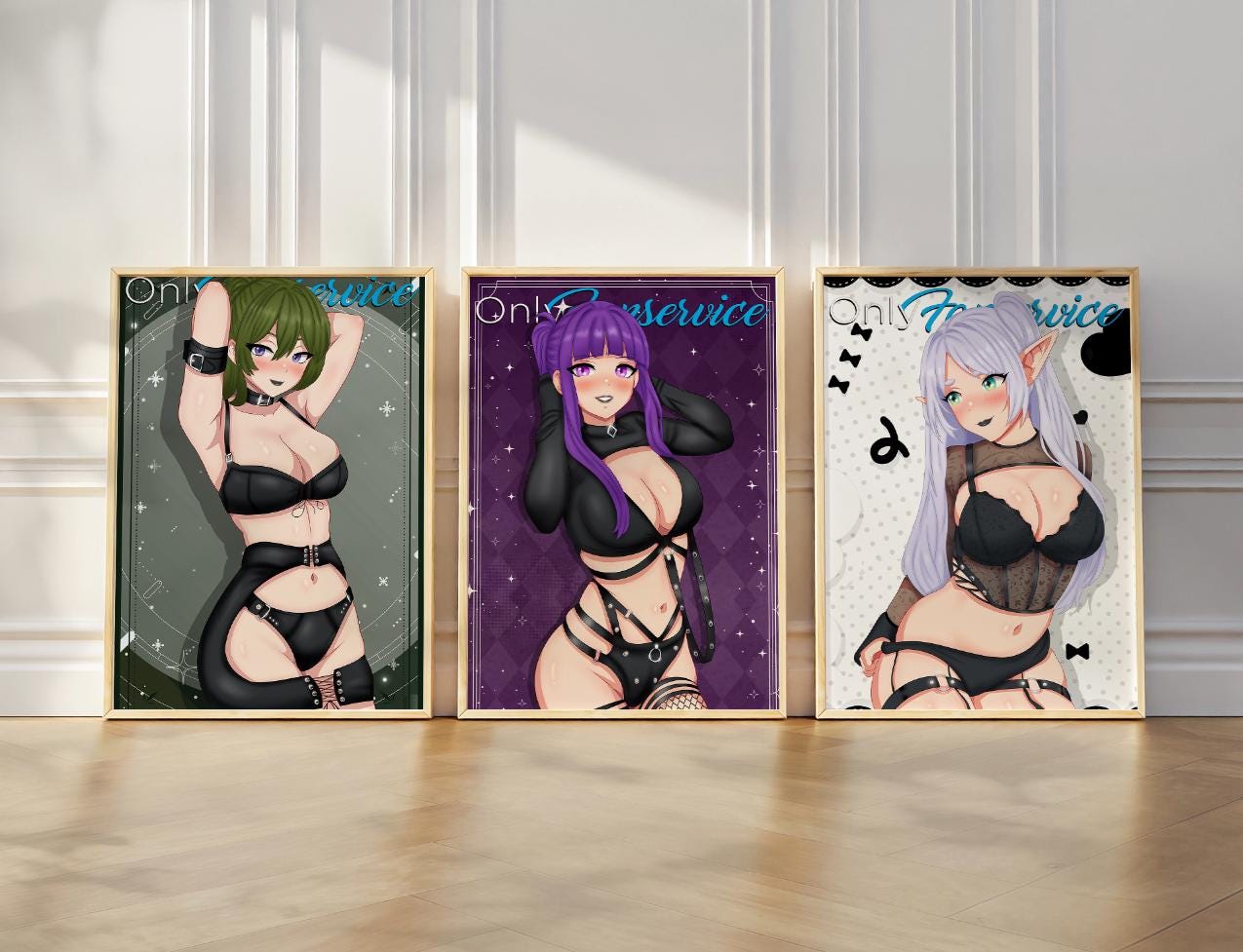 Fern - Only Fanservice - Poster Print with Optional 3D Texture - photo 3 (photos/photo_03.jpg)