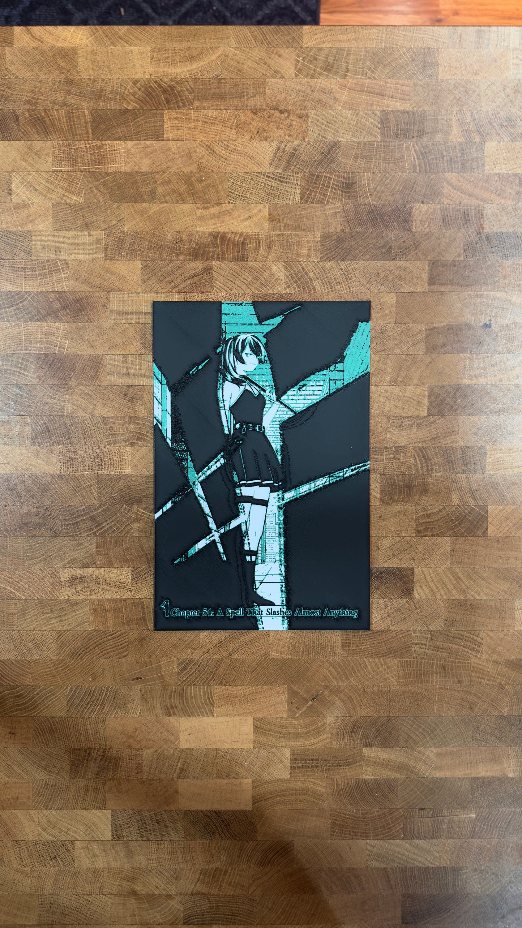 Ubel Frieren Spell Cast Metallic 3D Poster Print - photo 2 (photos/photo_02.jpg)