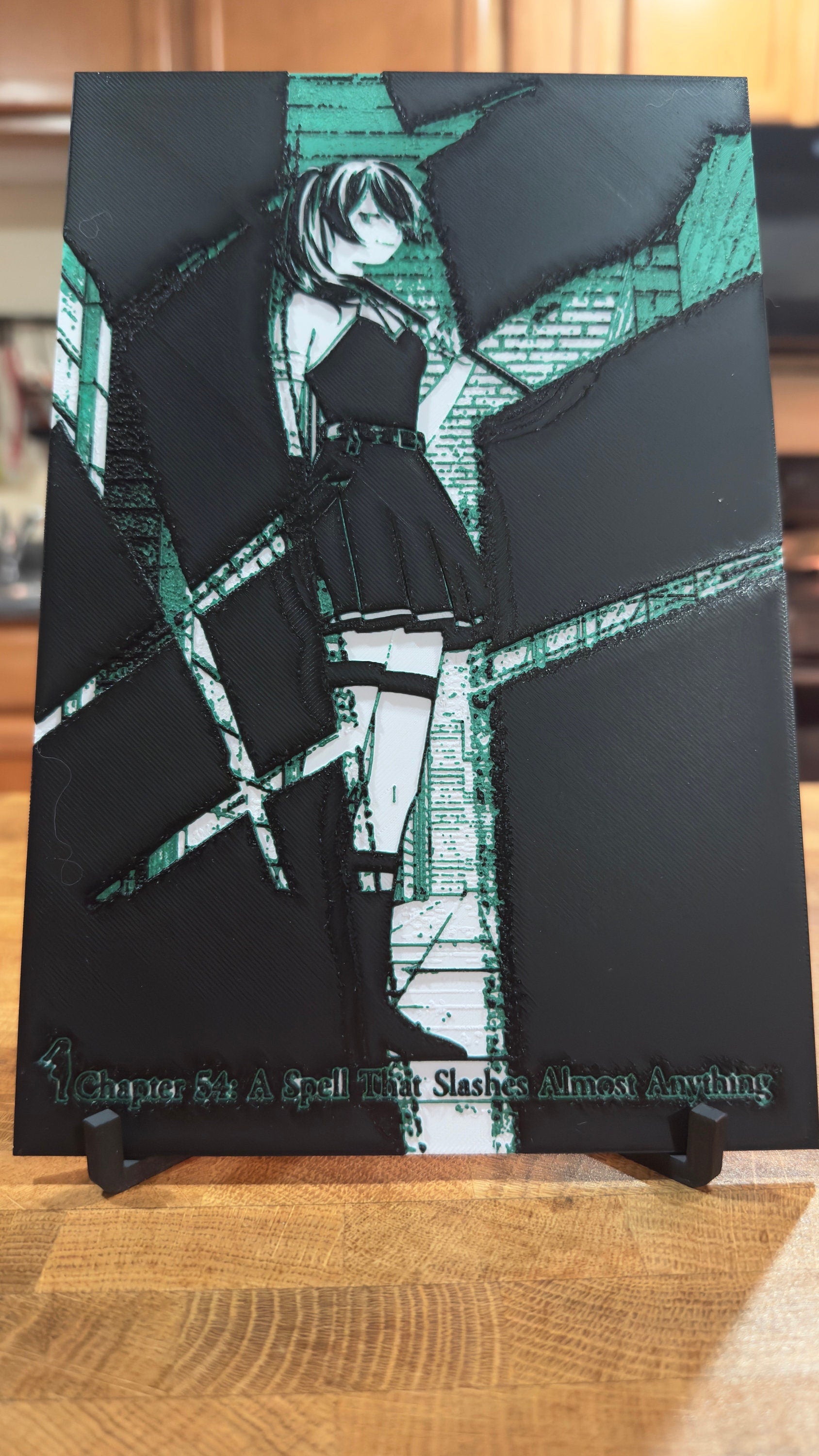 Ubel Frieren Spell Cast Metallic 3D Poster Print - photo 4 (photos/photo_04.jpg)