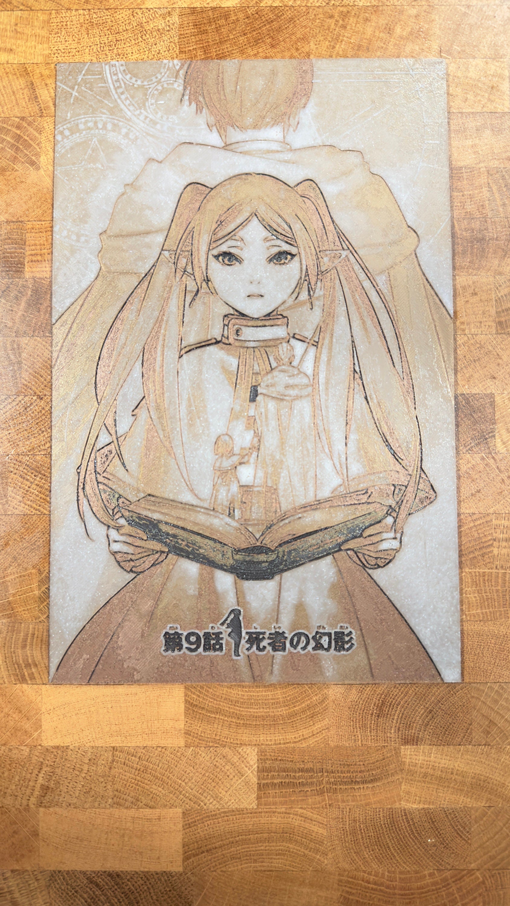 Frieren Himmel Metallic 3D Poster Print - photo 2 (photos/photo_02.jpg)