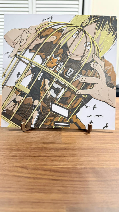 Kenma Haikyuu 3D Poster Art Print - photo 3 (photos/photo_03.jpg)