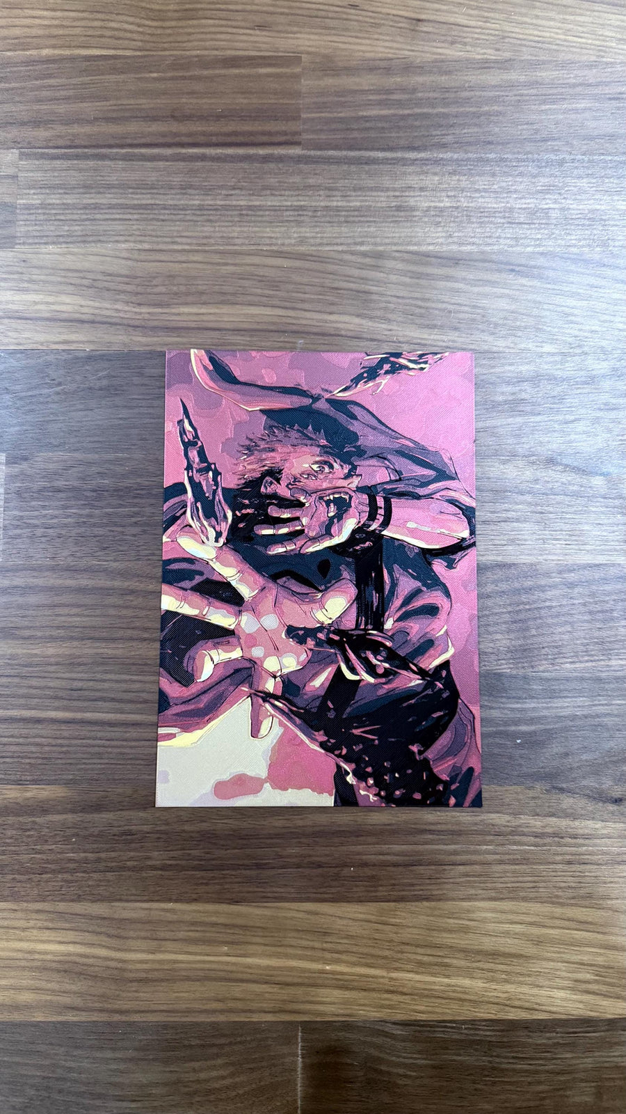 Sukuna JJK 3D Poster Metallic Print Art - photo 1 (photos/photo_01.jpg)
