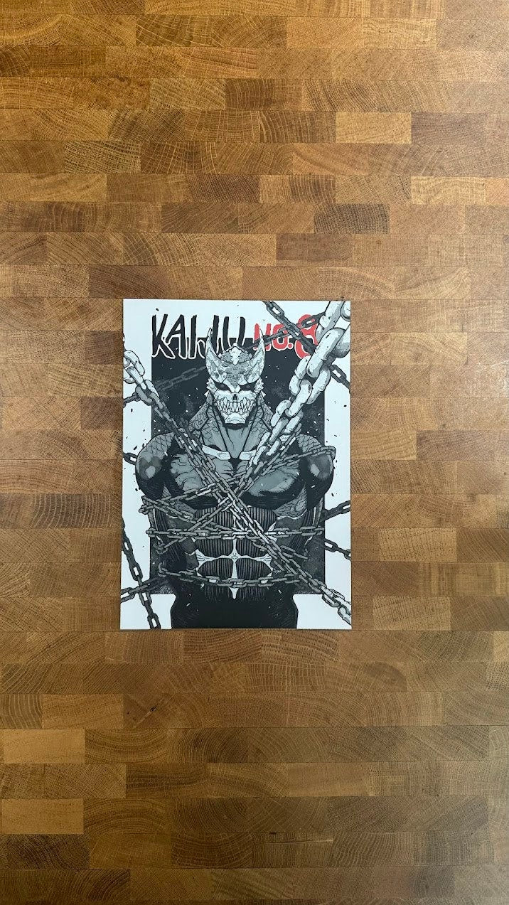 Kaiju Restrained 3D Poster Print - photo 1 (photos/photo_01.jpg)