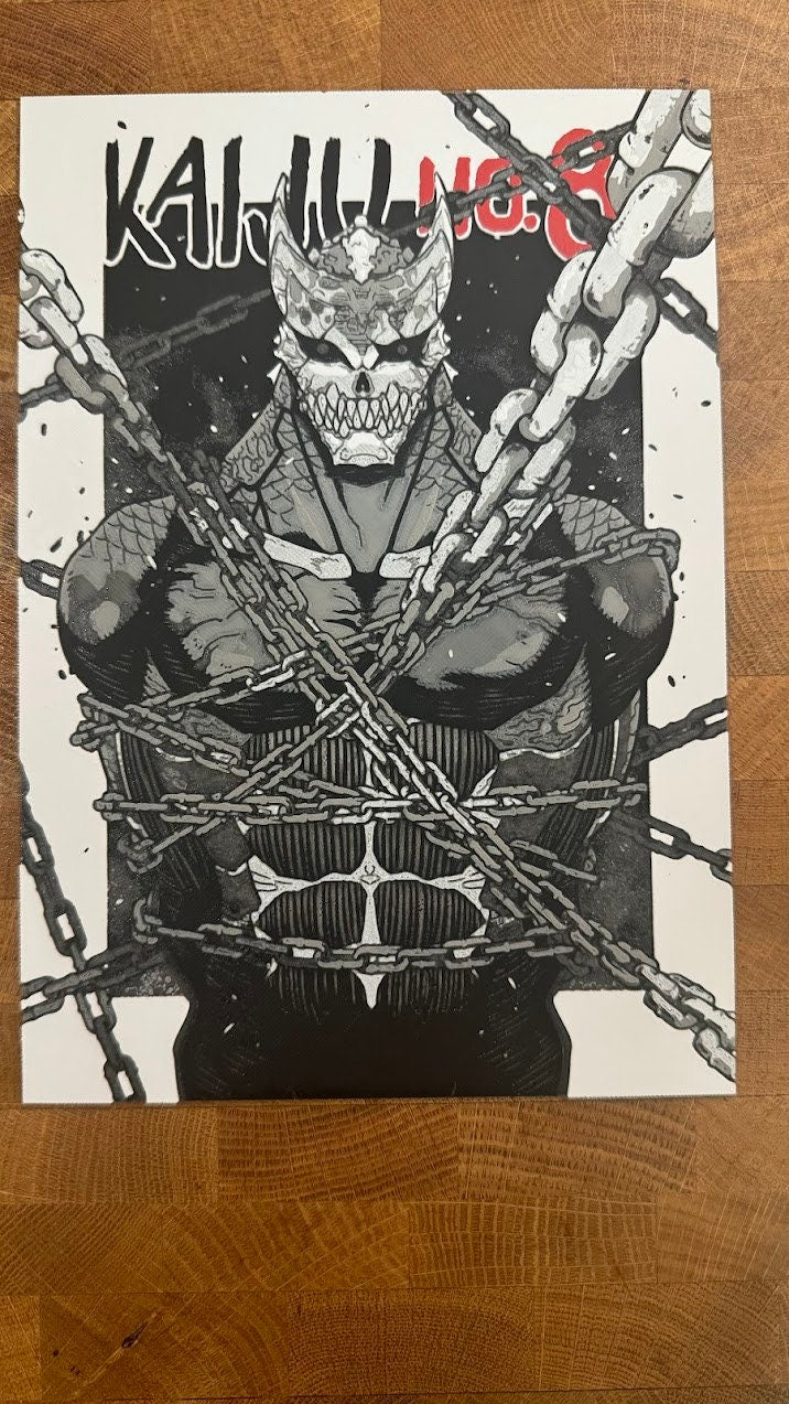Kaiju Restrained 3D Poster Print - photo 2 (photos/photo_02.jpg)