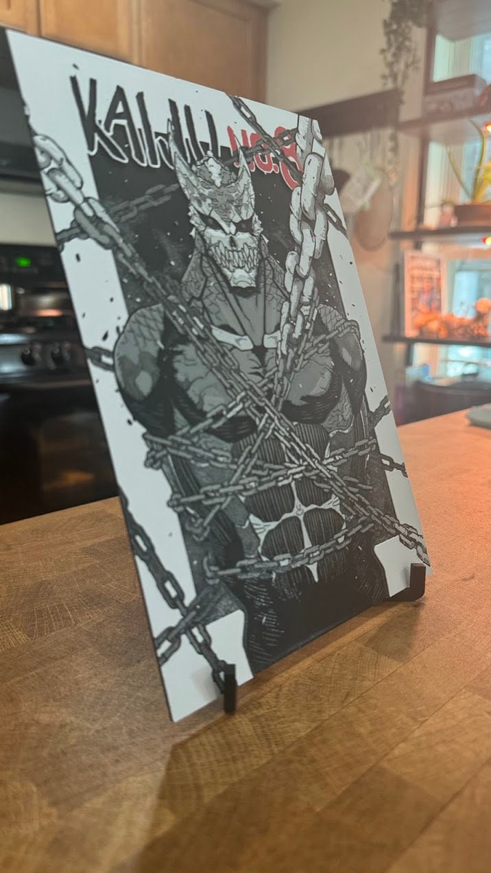 Kaiju Restrained 3D Poster Print - photo 4 (photos/photo_04.jpg)
