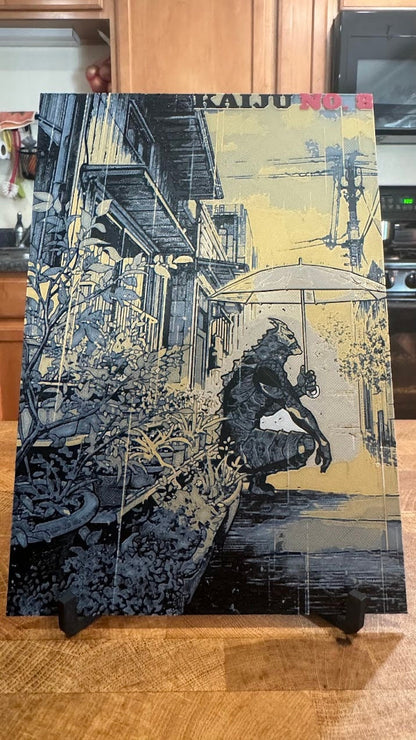 Kaiju Rainy Day 3D Poster Print - photo 3 (photos/photo_03.jpg)