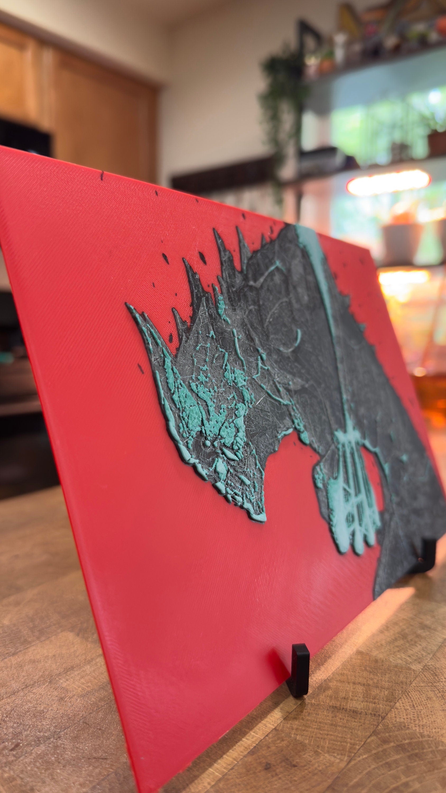 Kaiju 3D Art Poster Print - photo 4 (photos/photo_04.jpg)