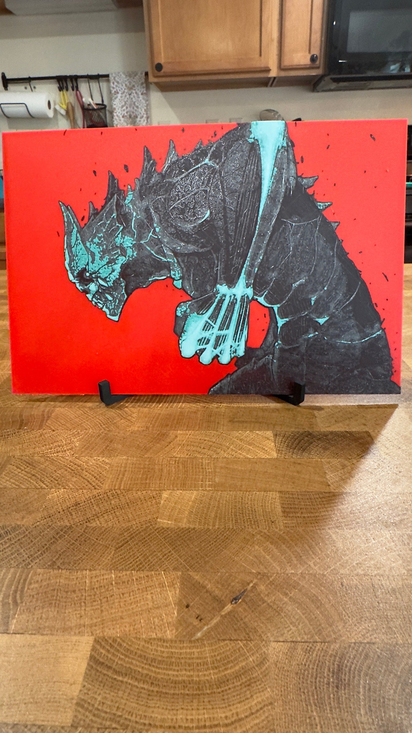 Kaiju 3D Art Poster Print - photo 5 (photos/photo_05.jpg)