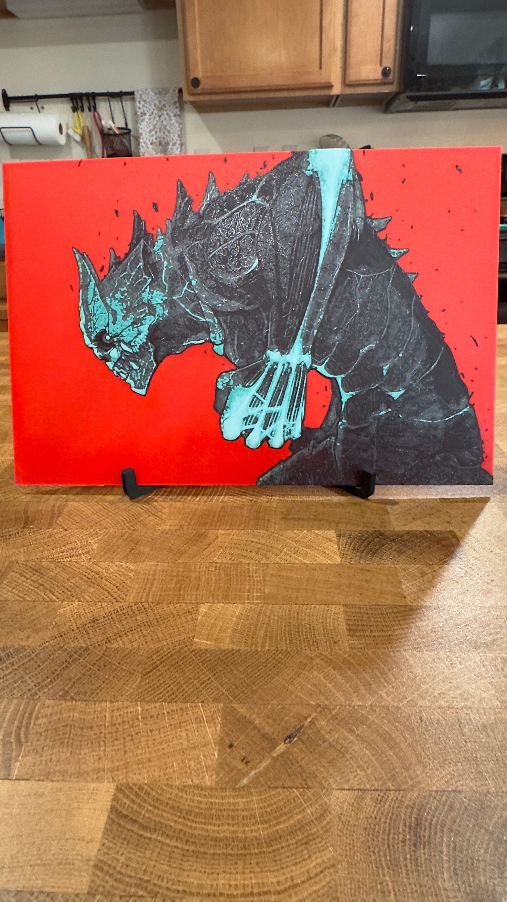 Kaiju 3D Art Poster Print - photo 5 (photos/photo_05.jpg)