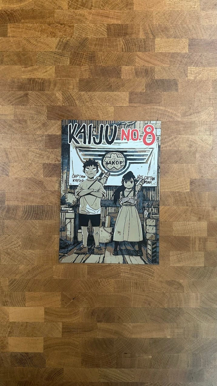 Kaiju Childhood Promise Mina Kafka 3D Poster Print - photo 1 (photos/photo_01.jpg)