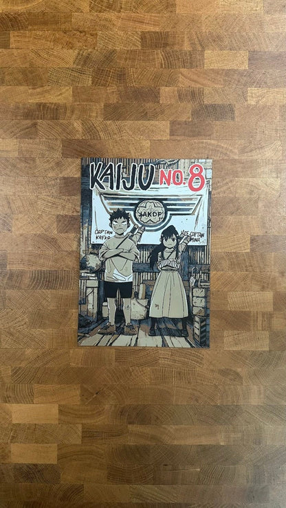 Kaiju Childhood Promise Mina Kafka 3D Poster Print - photo 1 (photos/photo_01.jpg)