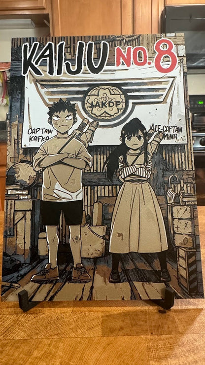 Kaiju Childhood Promise Mina Kafka 3D Poster Print - photo 3 (photos/photo_03.jpg)