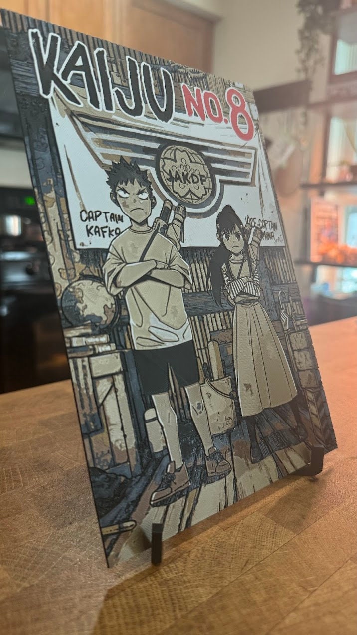 Kaiju Childhood Promise Mina Kafka 3D Poster Print - photo 4 (photos/photo_04.jpg)