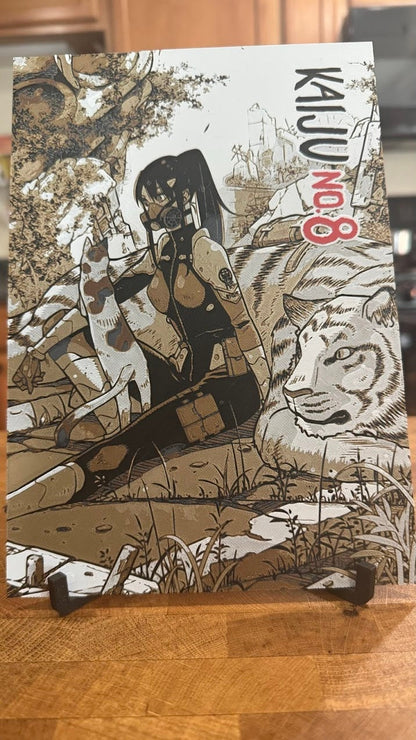 Kaiju Captain Mina Cats 3D Poster Print - photo 3 (photos/photo_03.jpg)