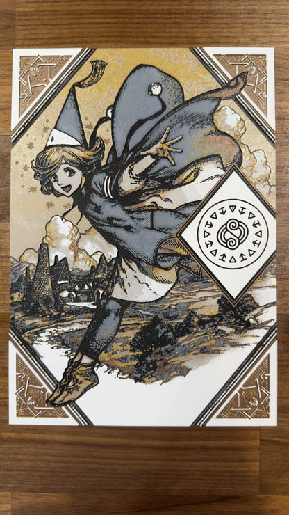 Newest Apprentice Magic Cap Bottega Metallic 3D Poster Art Print - photo 2 (photos/photo_02.jpg)