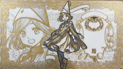 Newest Apprentice Character Sheet Magic Cap Bottega Metallic 3D Poster Art Print - photo 2 (photos/photo_02.jpg)