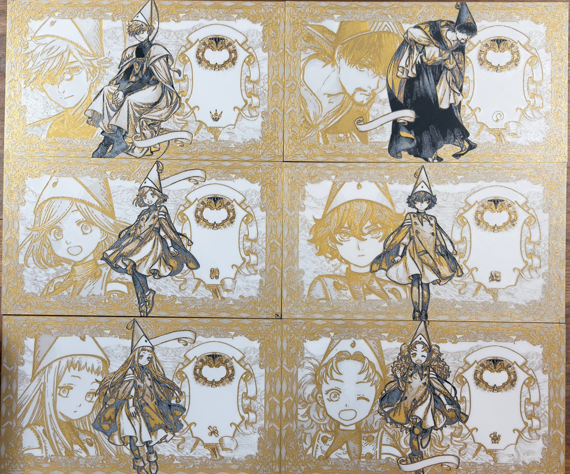 Newest Apprentice Character Sheet Magic Cap Bottega Metallic 3D Poster Art Print - photo 4 (photos/photo_04.jpg)