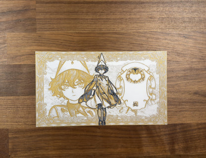 Prodigy Apprentice Character Sheet Magic Cap Bottega Metallic 3D Poster Art Print - photo 1 (photos/photo_01.jpg)