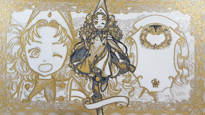 Thankful Apprentice Character Sheet Magic Cap Bottega Metallic 3D Poster Art Print - photo 2 (photos/photo_02.jpg)