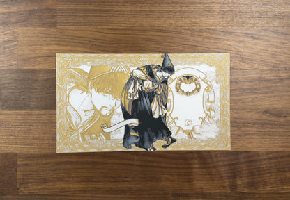 Watchful Daddy Character Sheet Magic Cap Bottega Metallic 3D Poster Art Print - photo 1 (photos/photo_01.jpg)