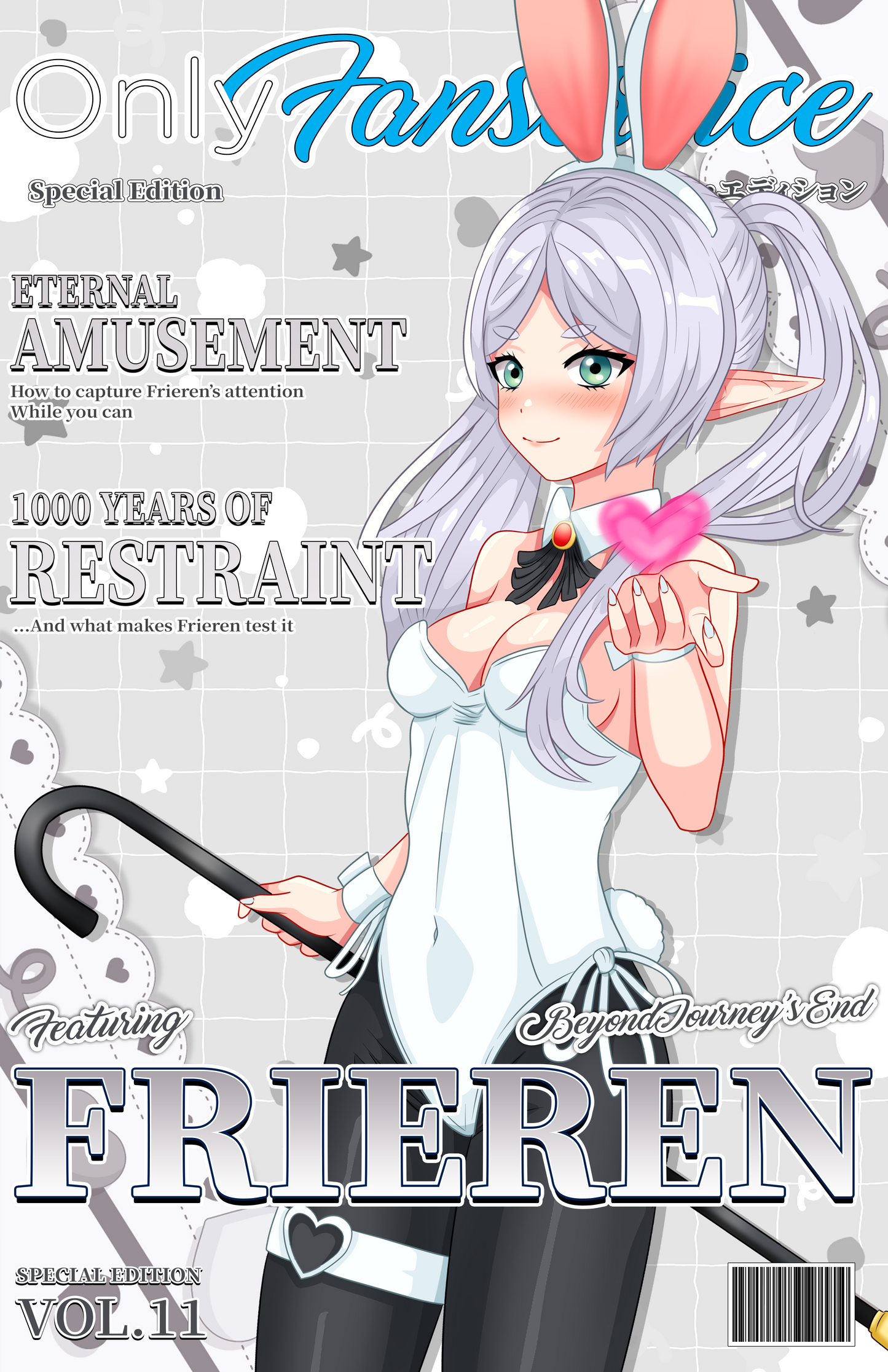 Only Fanservice: Frieren (Bunny) - Magazine Style