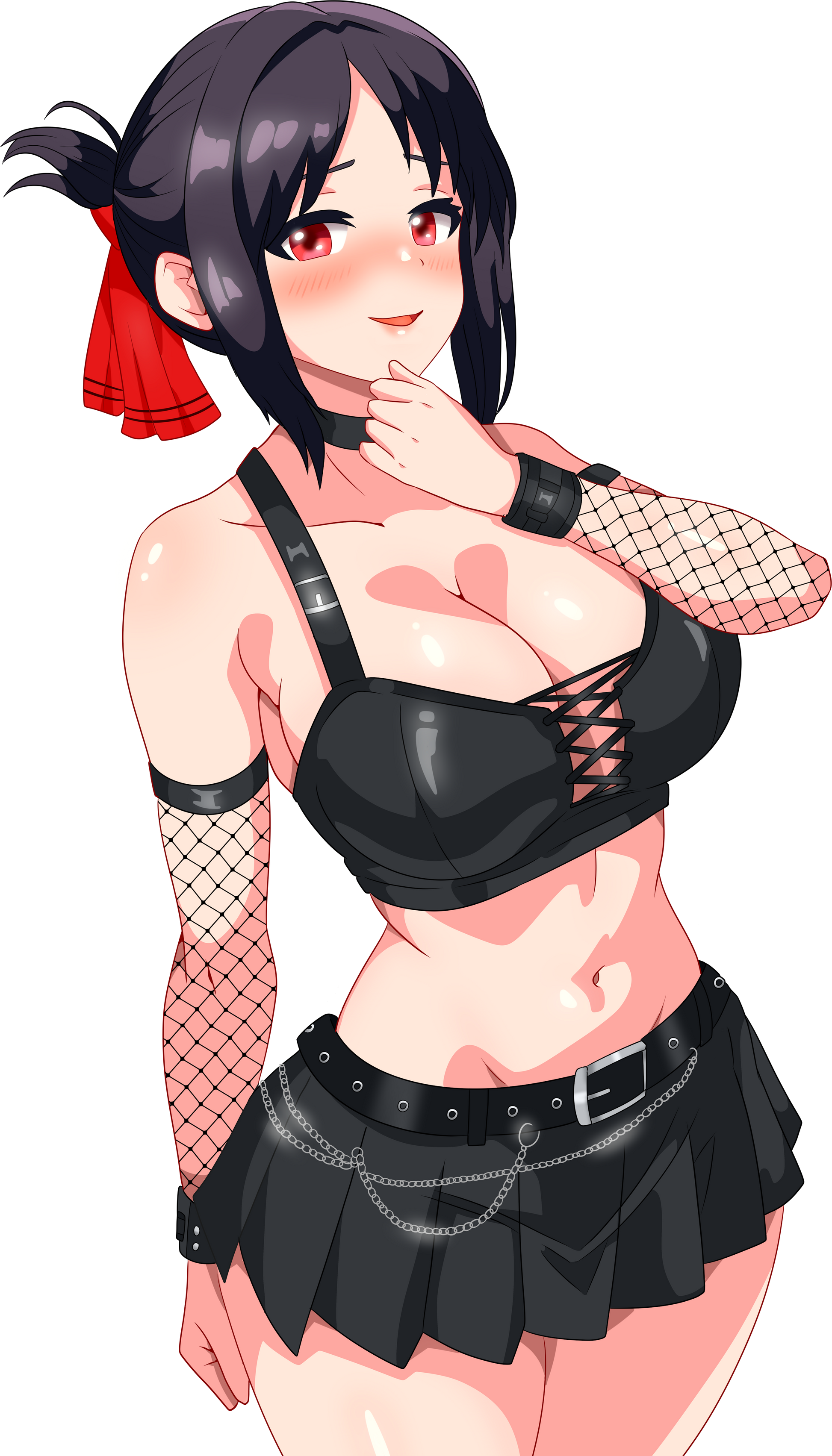 Only Fanservice: Kaguya (Goth) - Sticker