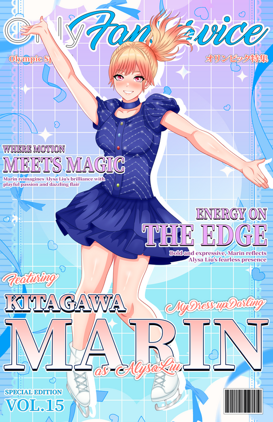 Only Fanservice: Marin Kitagawa (Ice Skate No. 2) - Magazine Style