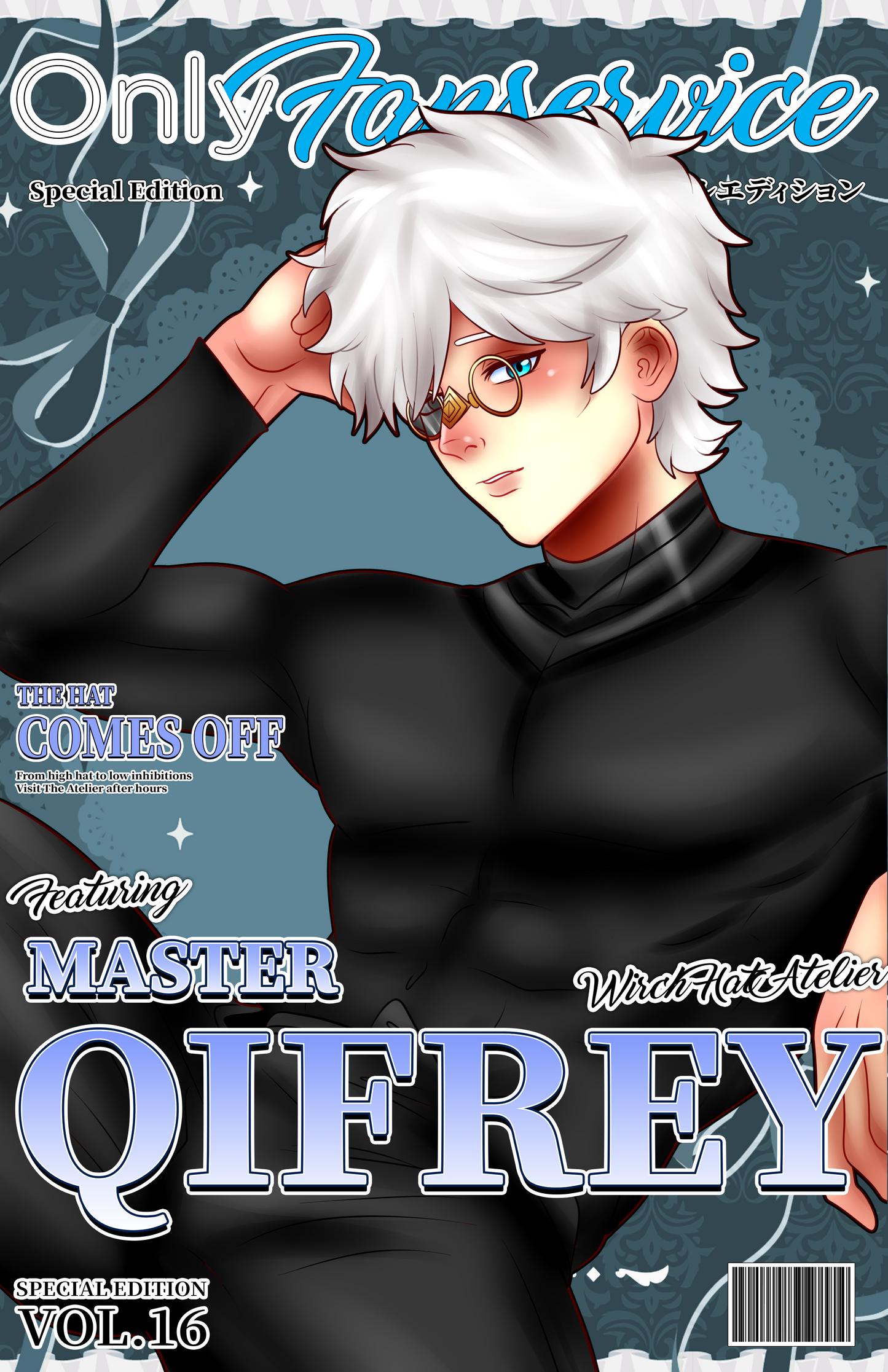 Only Fanservice: Witch Daddy - Magazine Style - Shirt On