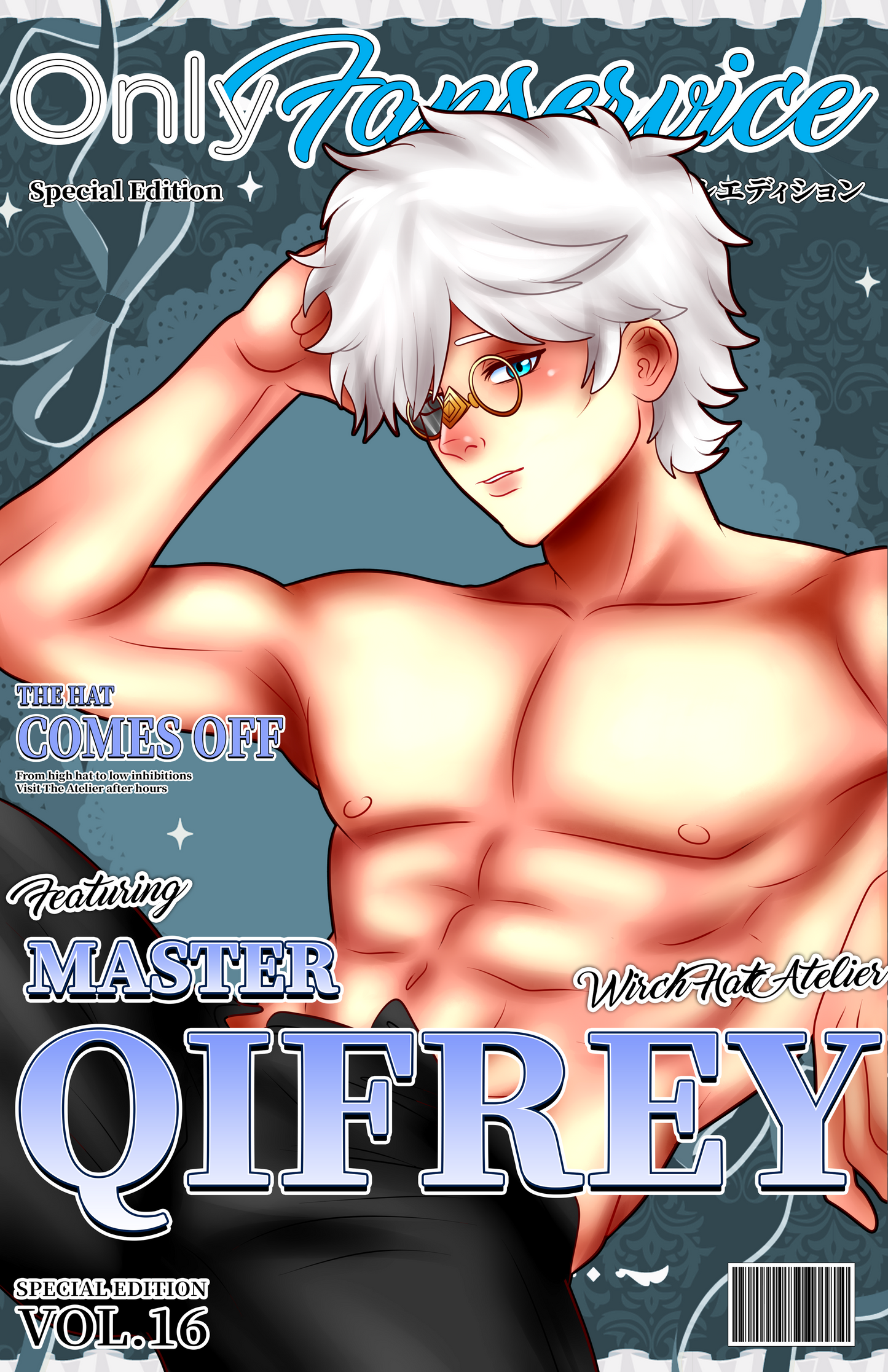 Only Fanservice: Witch Daddy - Magazine Style - Shirtless