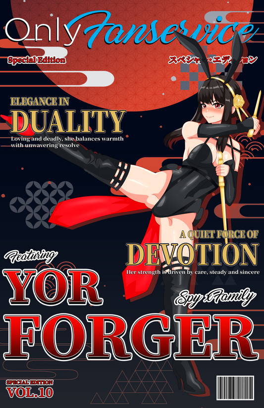 Only Fanservice: Yor Forger (Bunny) - Magazine Style